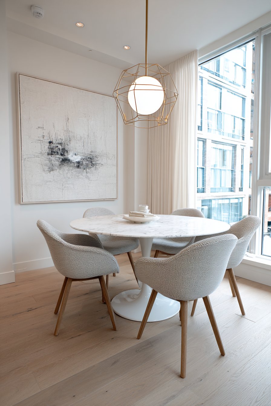 Mid-Century Tulip Table Timelessness