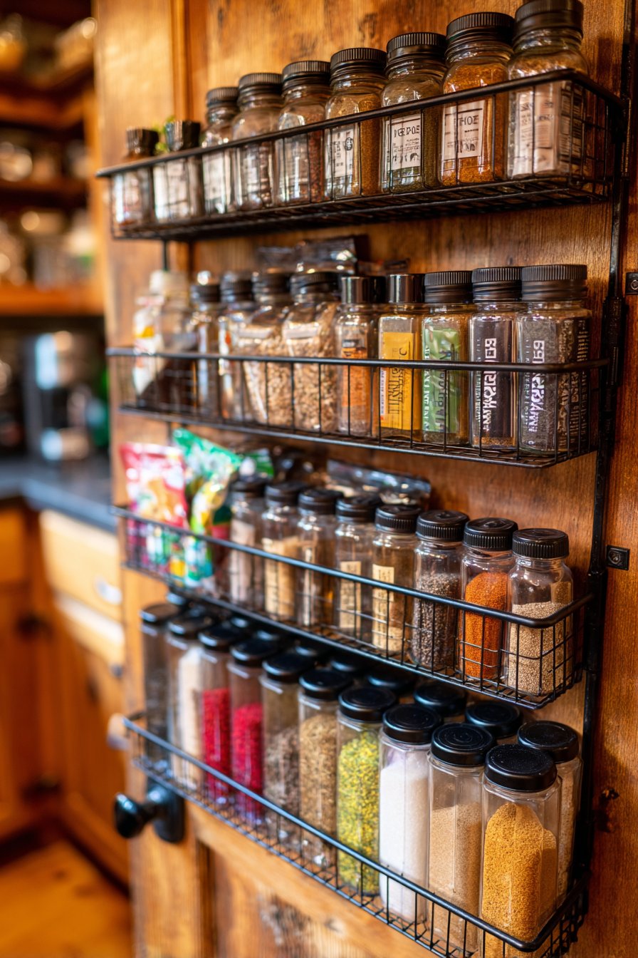 Utilize Door-Mounted Storage Systems