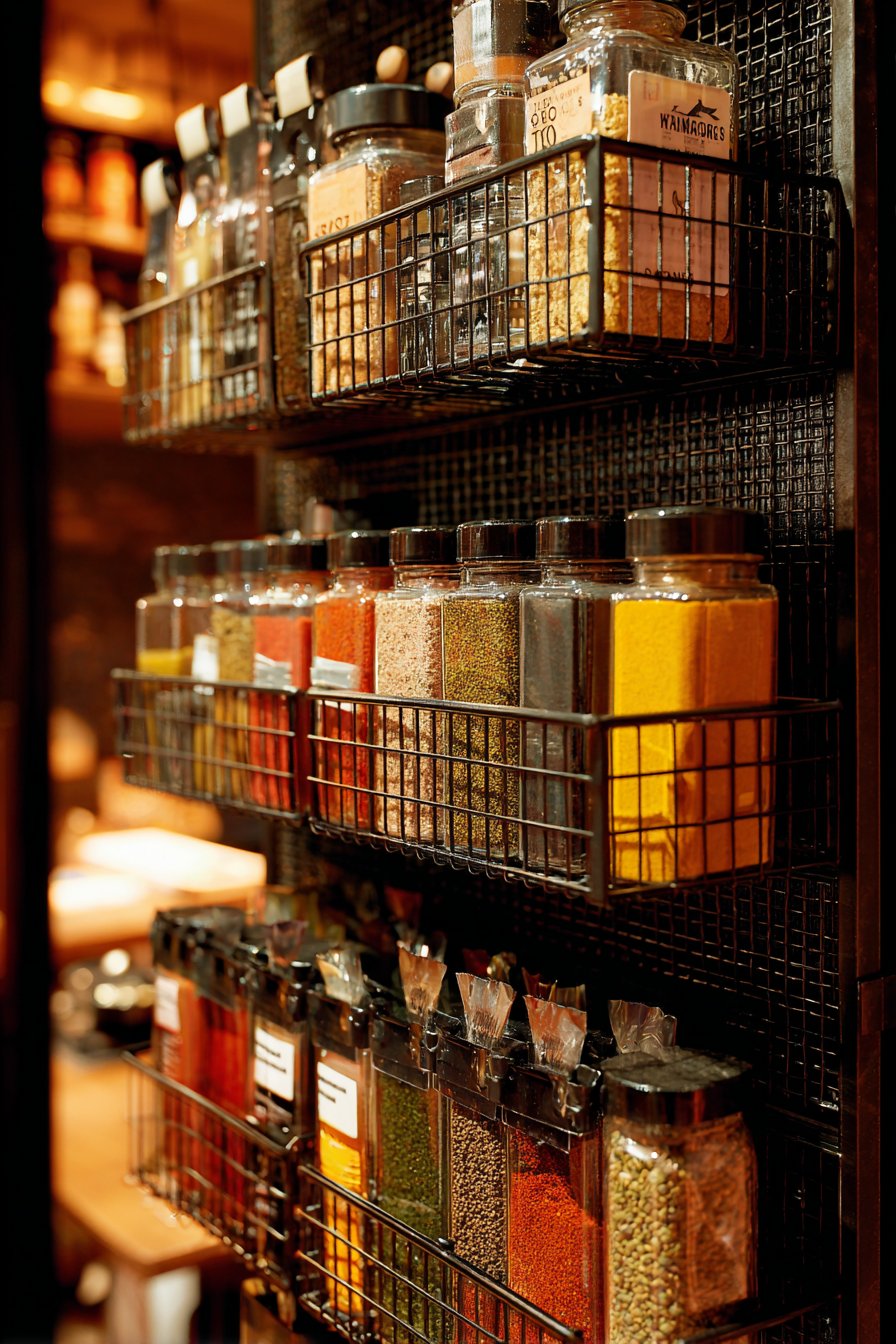 Utilize Door-Mounted Storage Systems