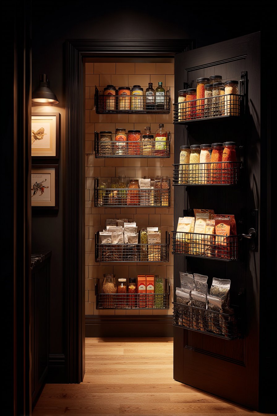 Utilize Door-Mounted Storage Systems