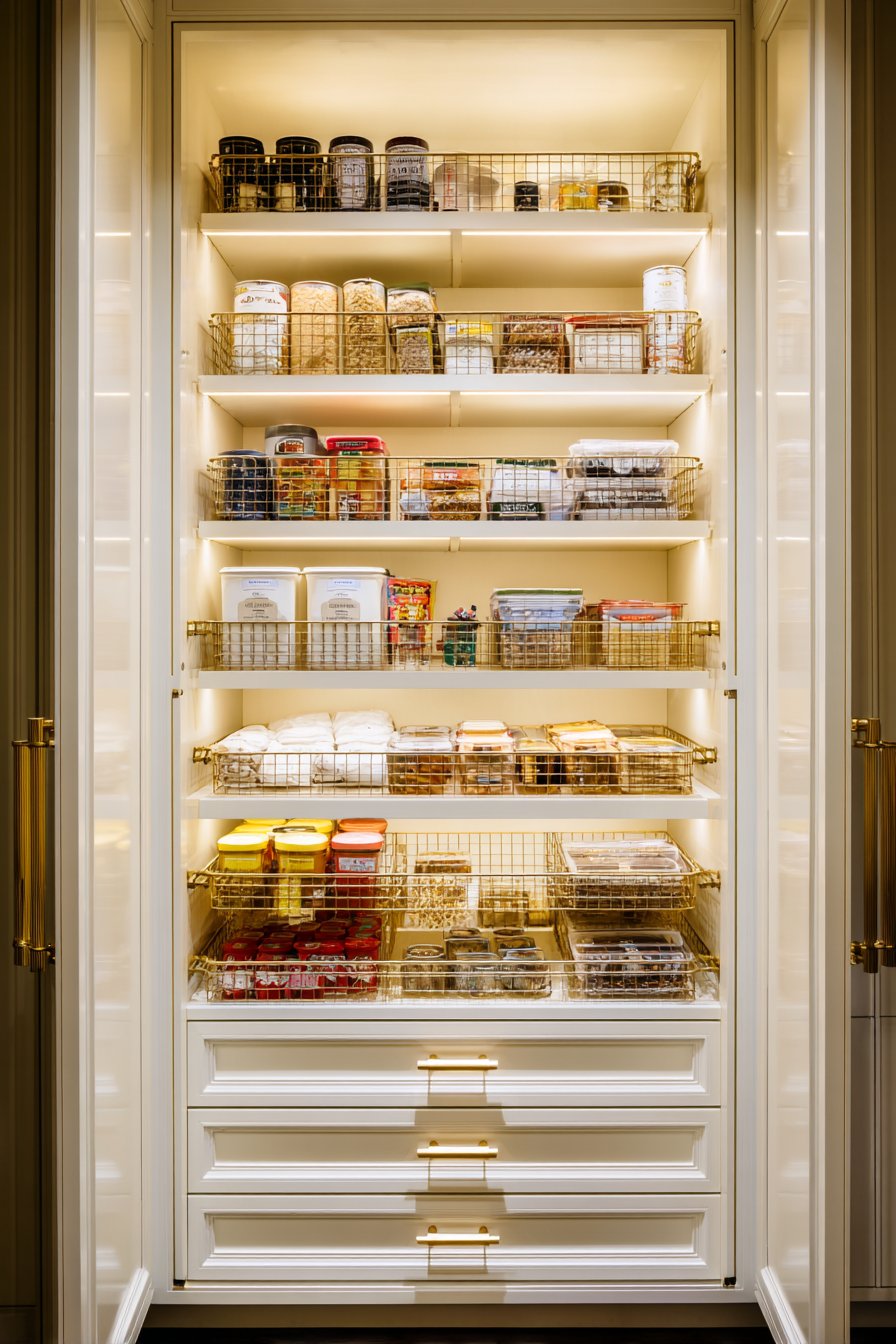 Implement Pull-Out Drawers and Sliding Baskets