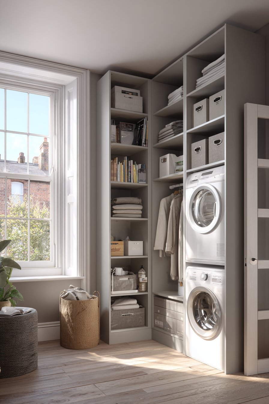 Space-Saving Corner L-Shaped Configuration