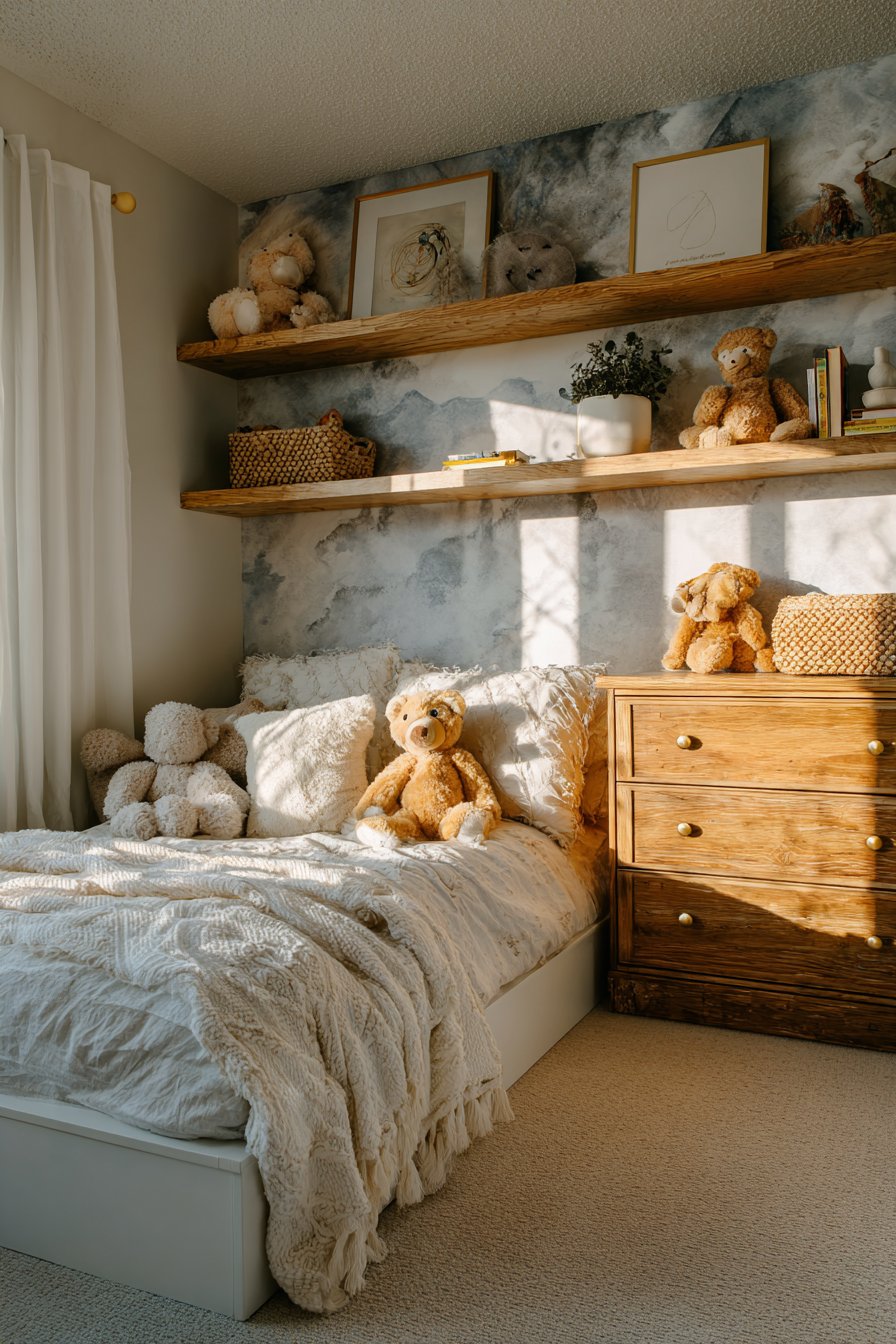 Whimsical Mountain Mural Retreat