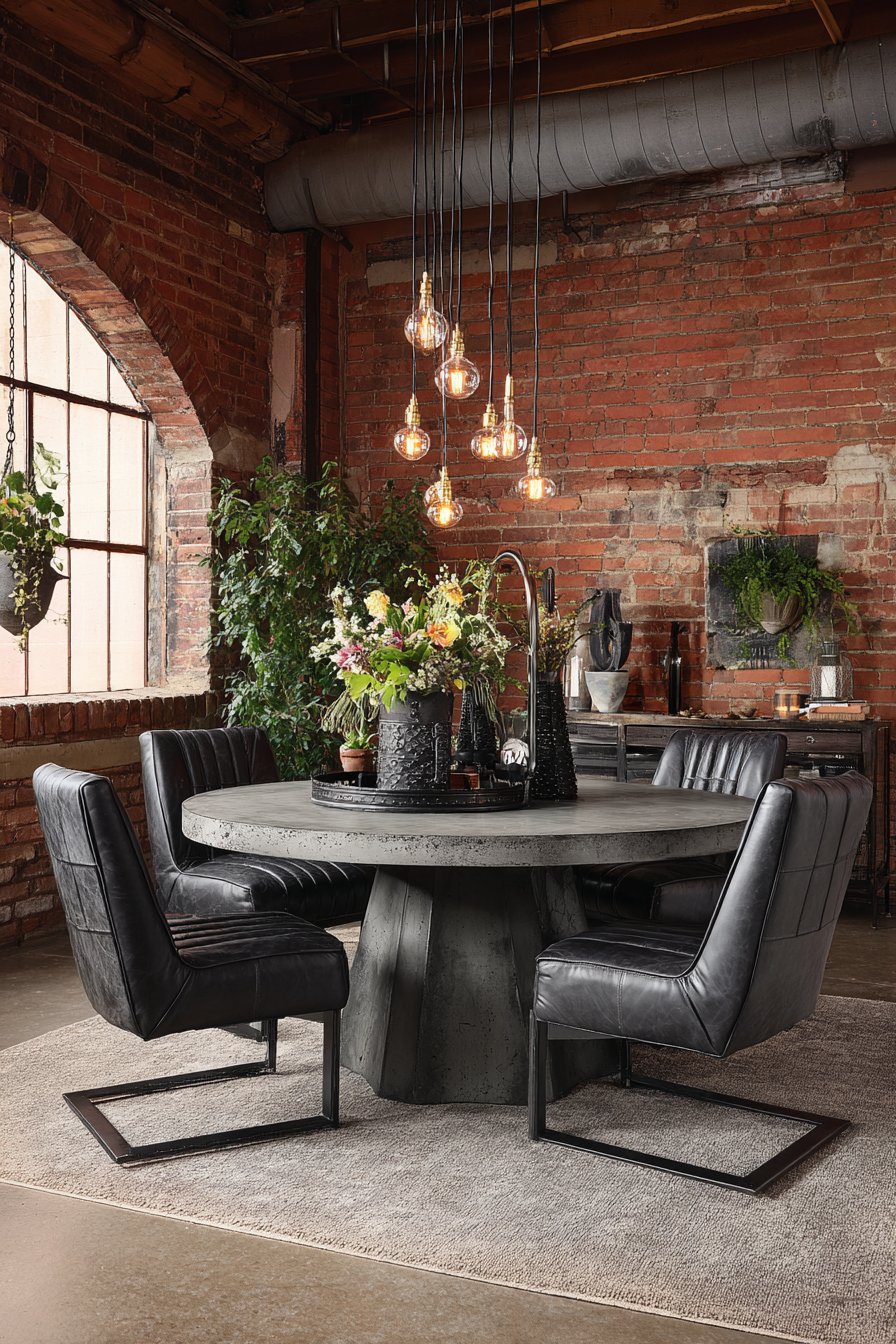 Industrial Loft Concrete Statement