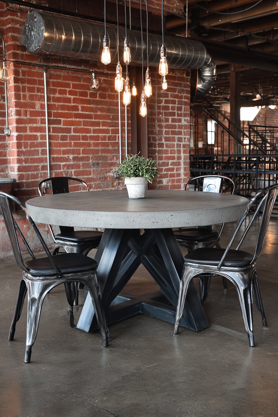 Industrial Loft Concrete Statement