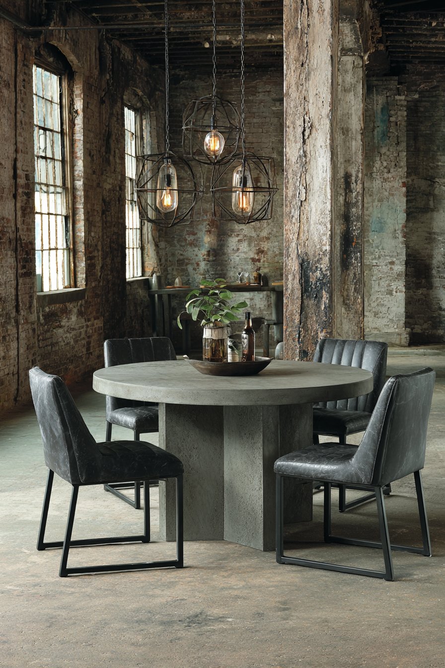 Industrial Loft Concrete Statement