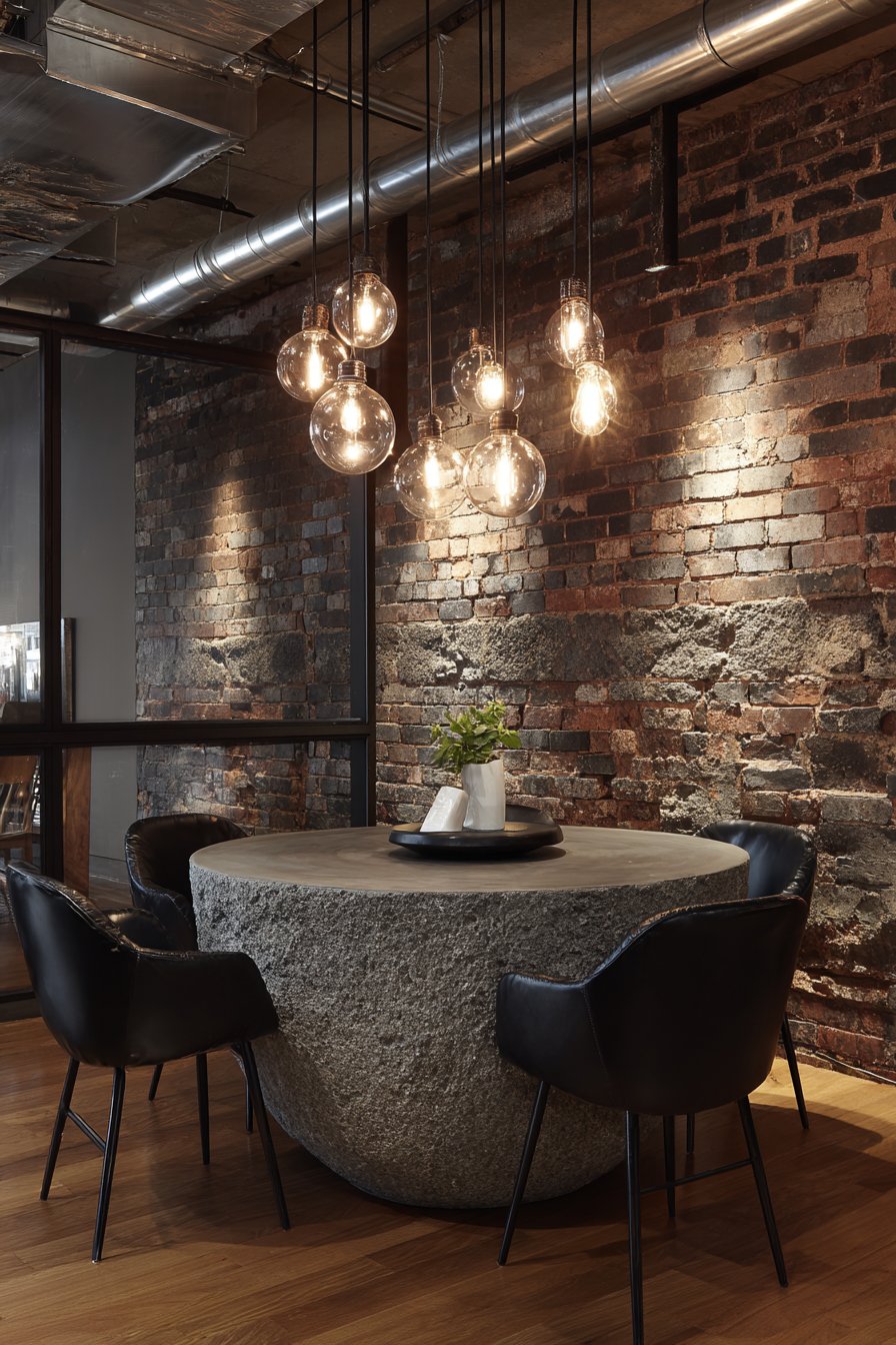 Industrial Loft Concrete Statement