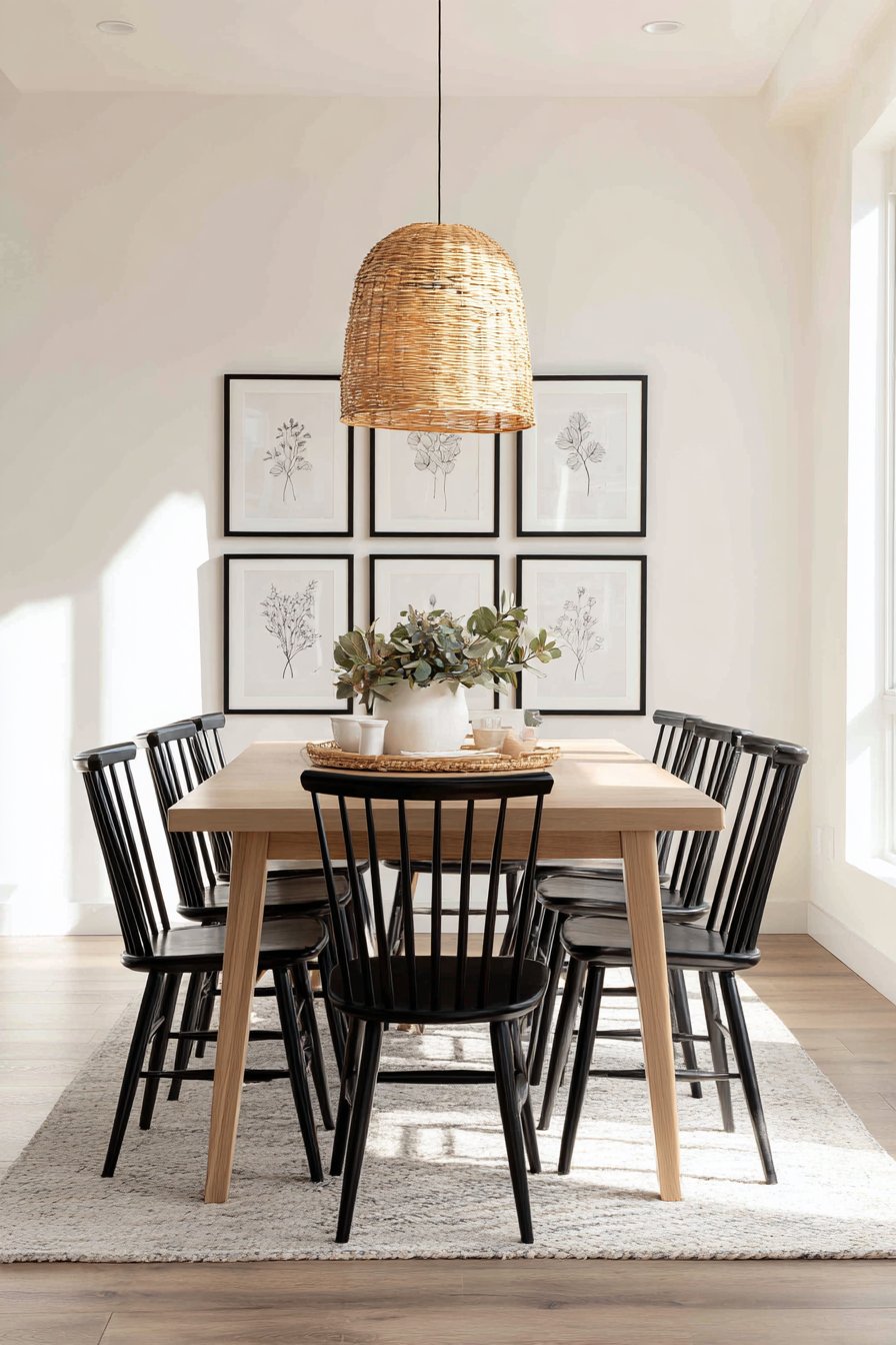 Scandinavian Minimalist Grid Arrangement