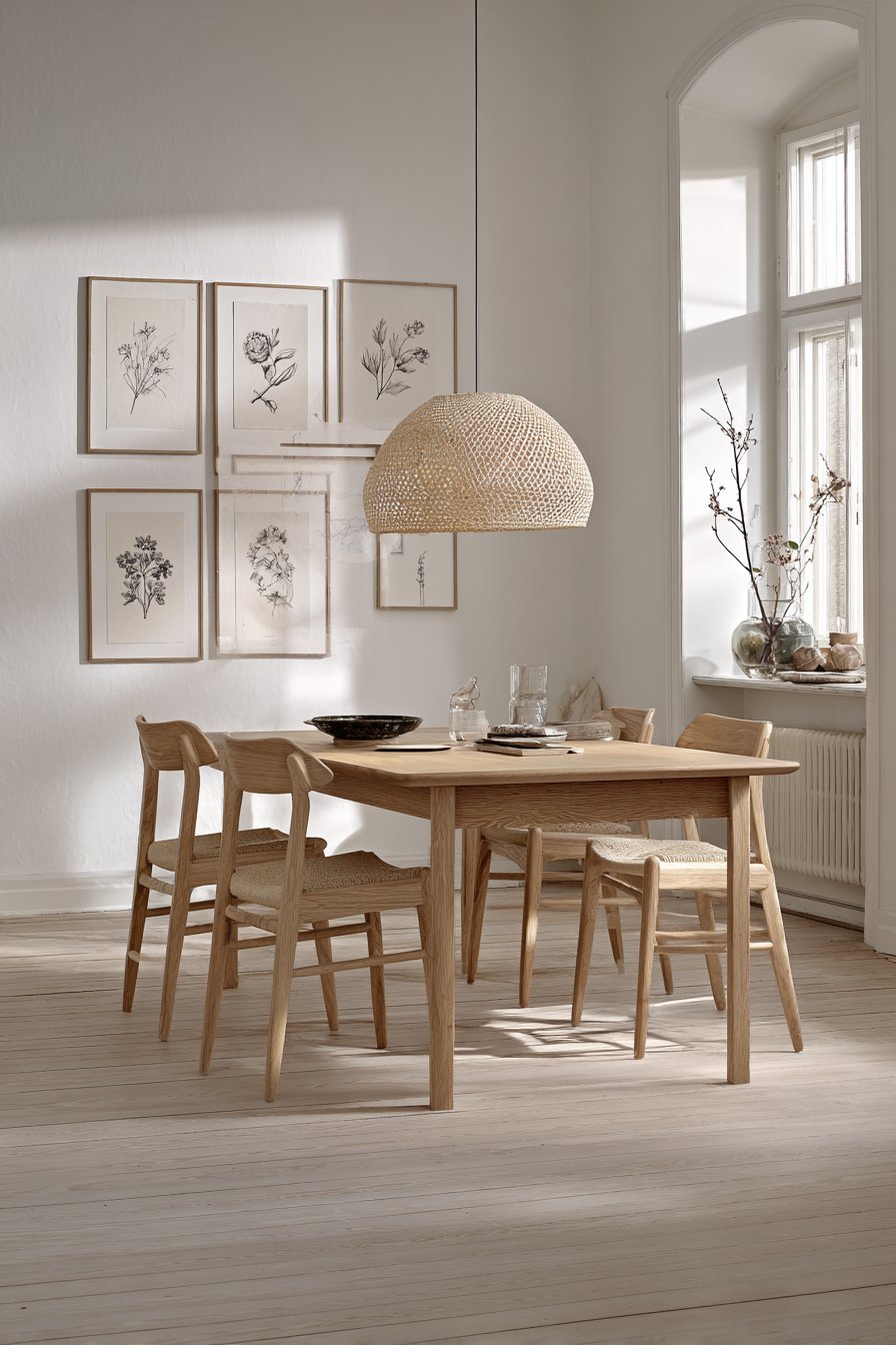 Scandinavian Minimalist Grid Arrangement