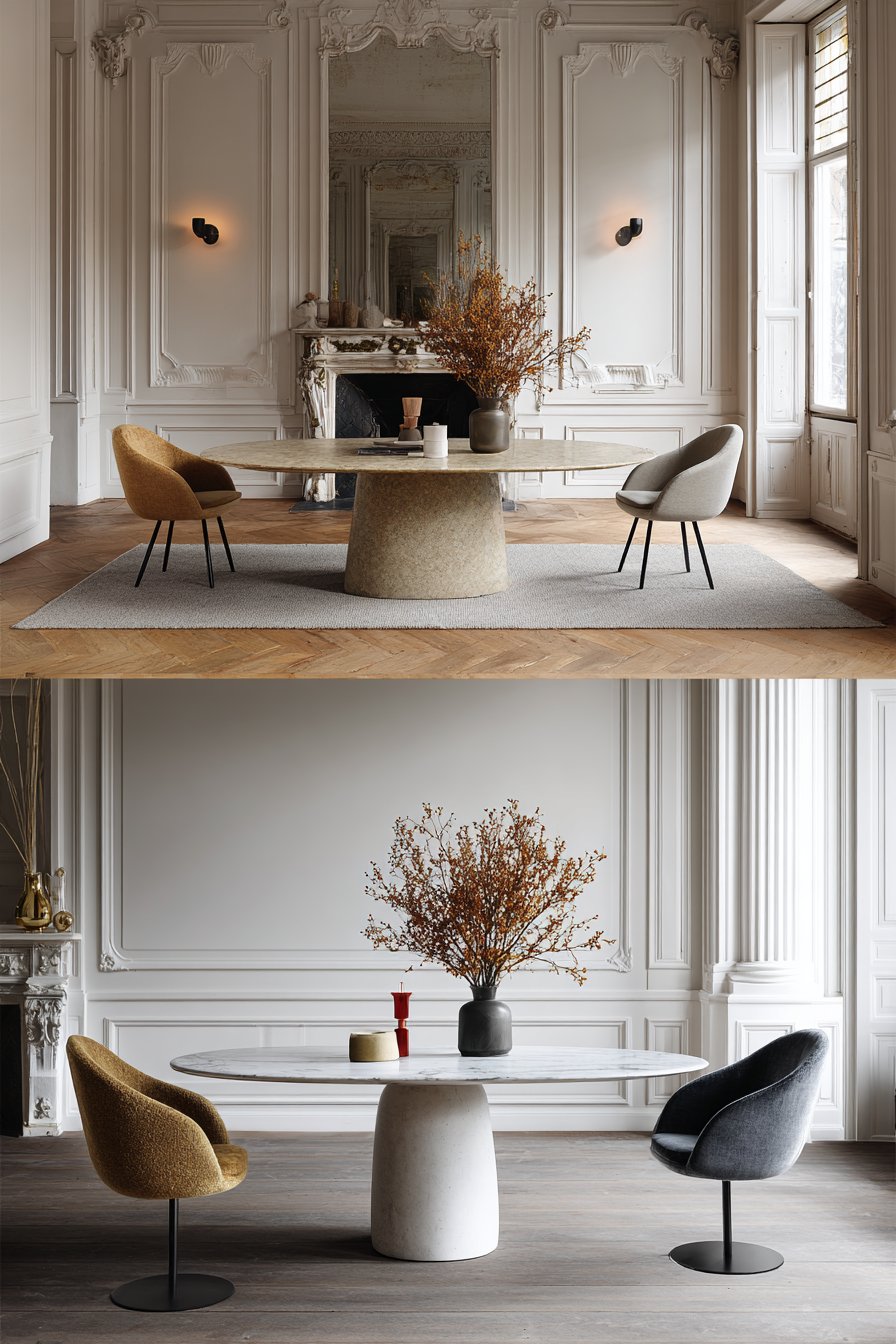 Matching Table Shape to Room Configuration