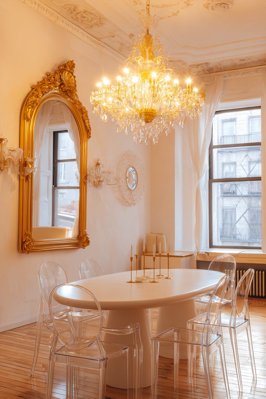 Embrace Light Colors and Reflective Surfaces