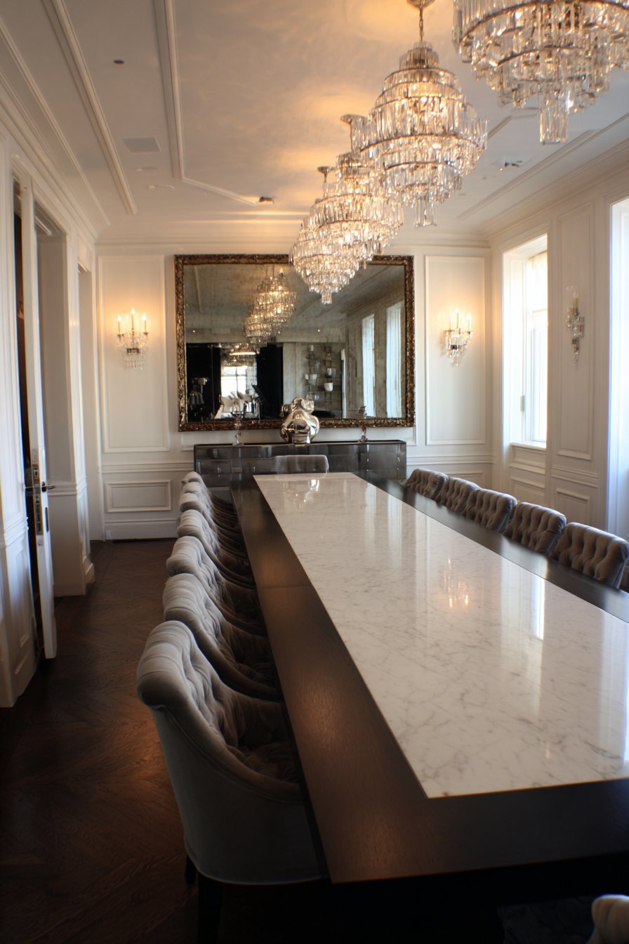 Black Lacquer and Platinum Glamour