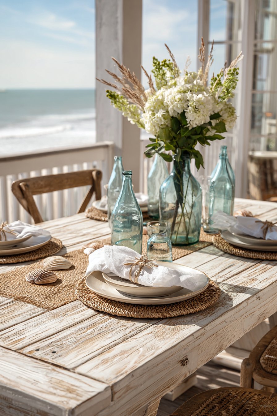 Coastal Whitewashed Beach Cottage