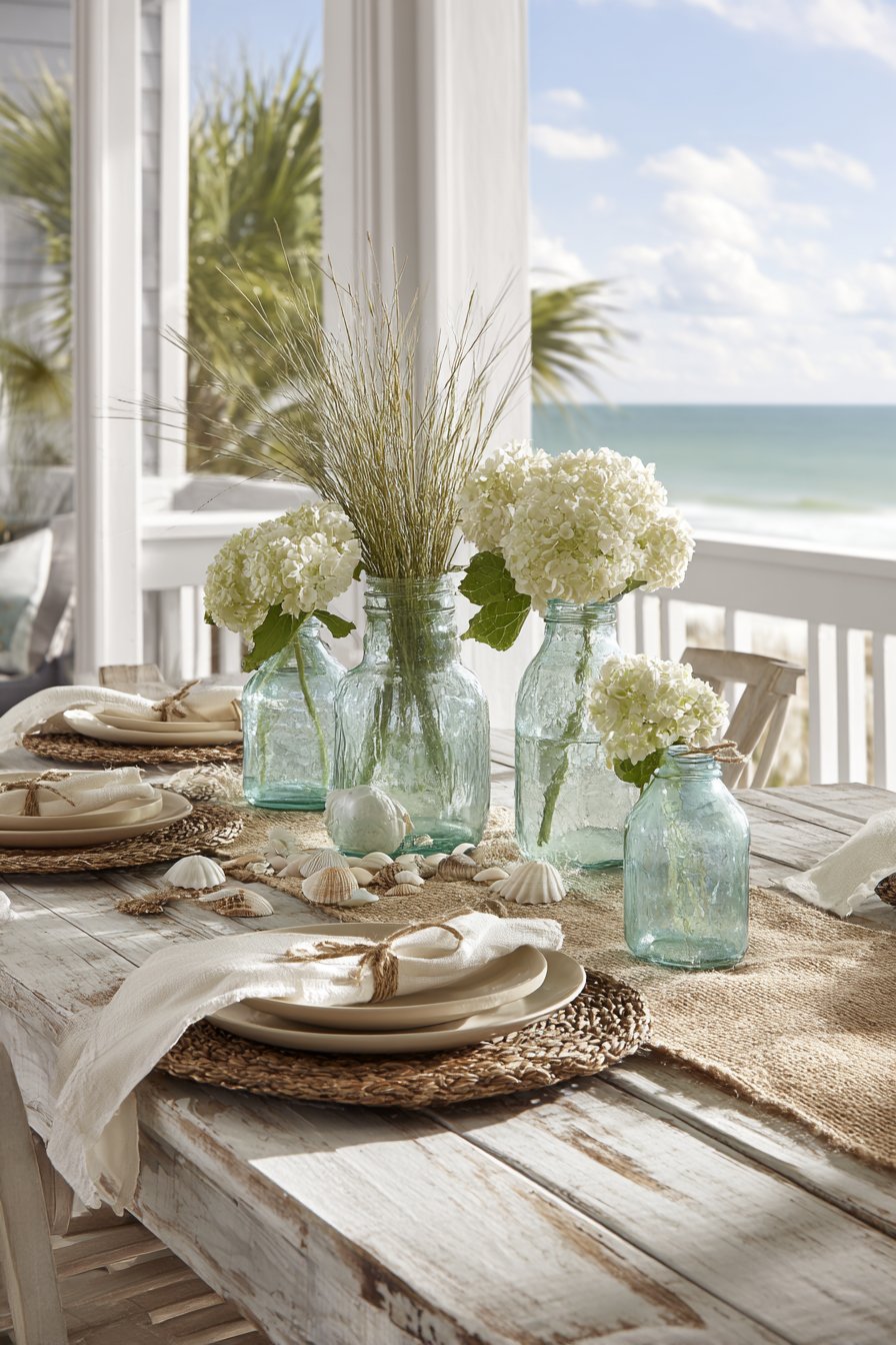 Coastal Whitewashed Beach Cottage