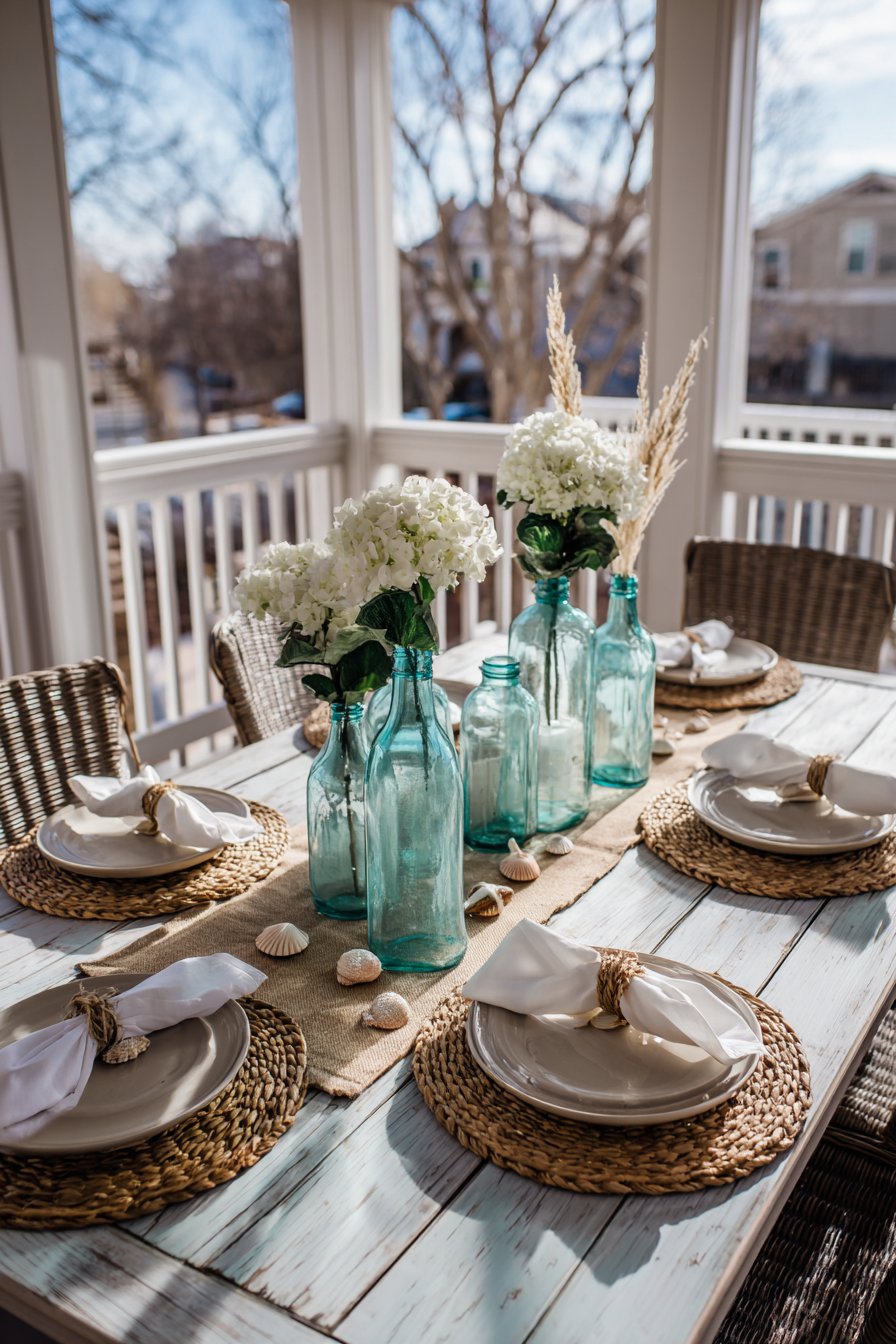 Coastal Whitewashed Beach Cottage