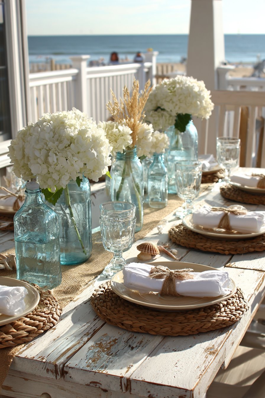 Coastal Whitewashed Beach Cottage