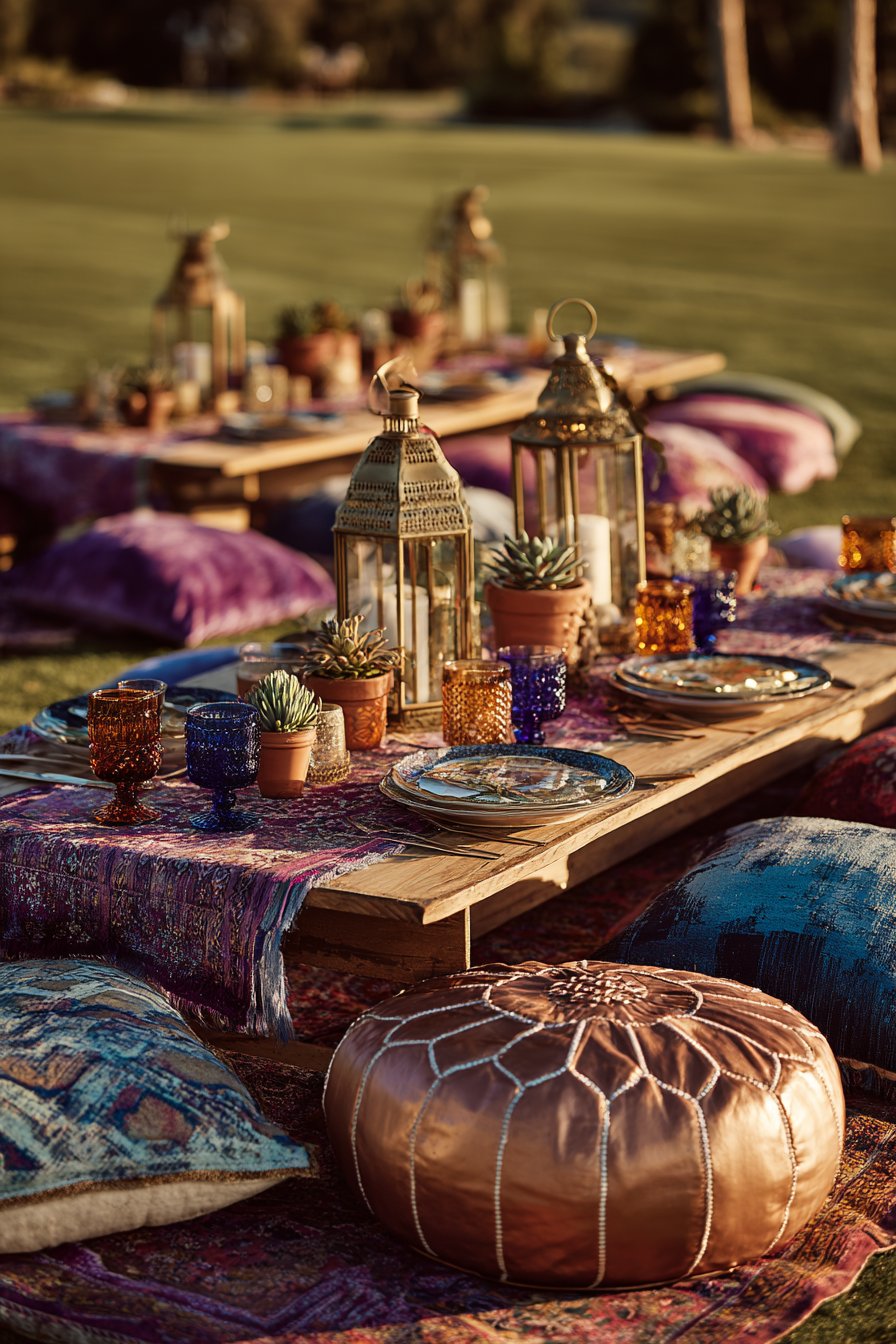 Bohemian Garden Party with Global Flair