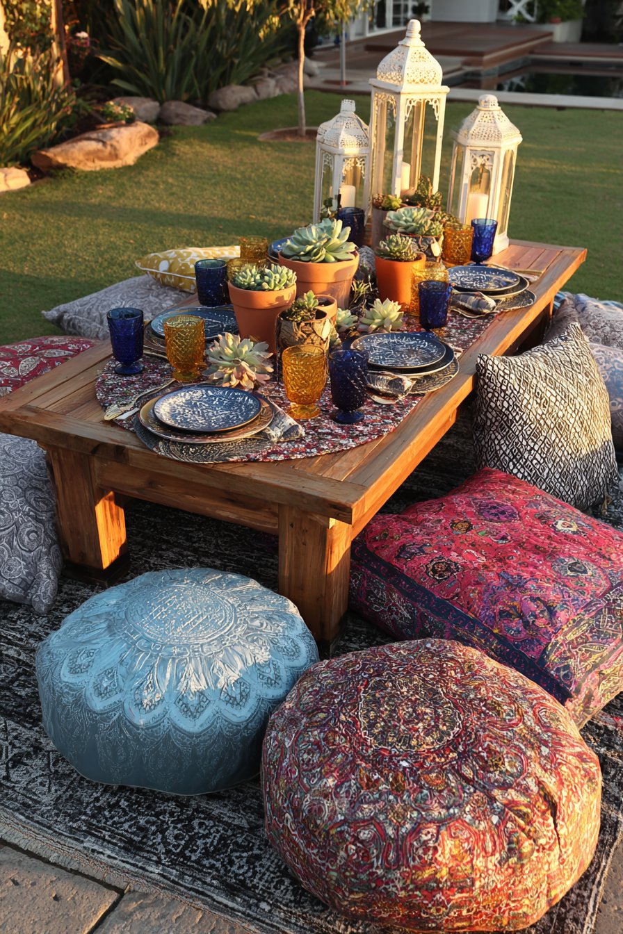 Bohemian Garden Party with Global Flair