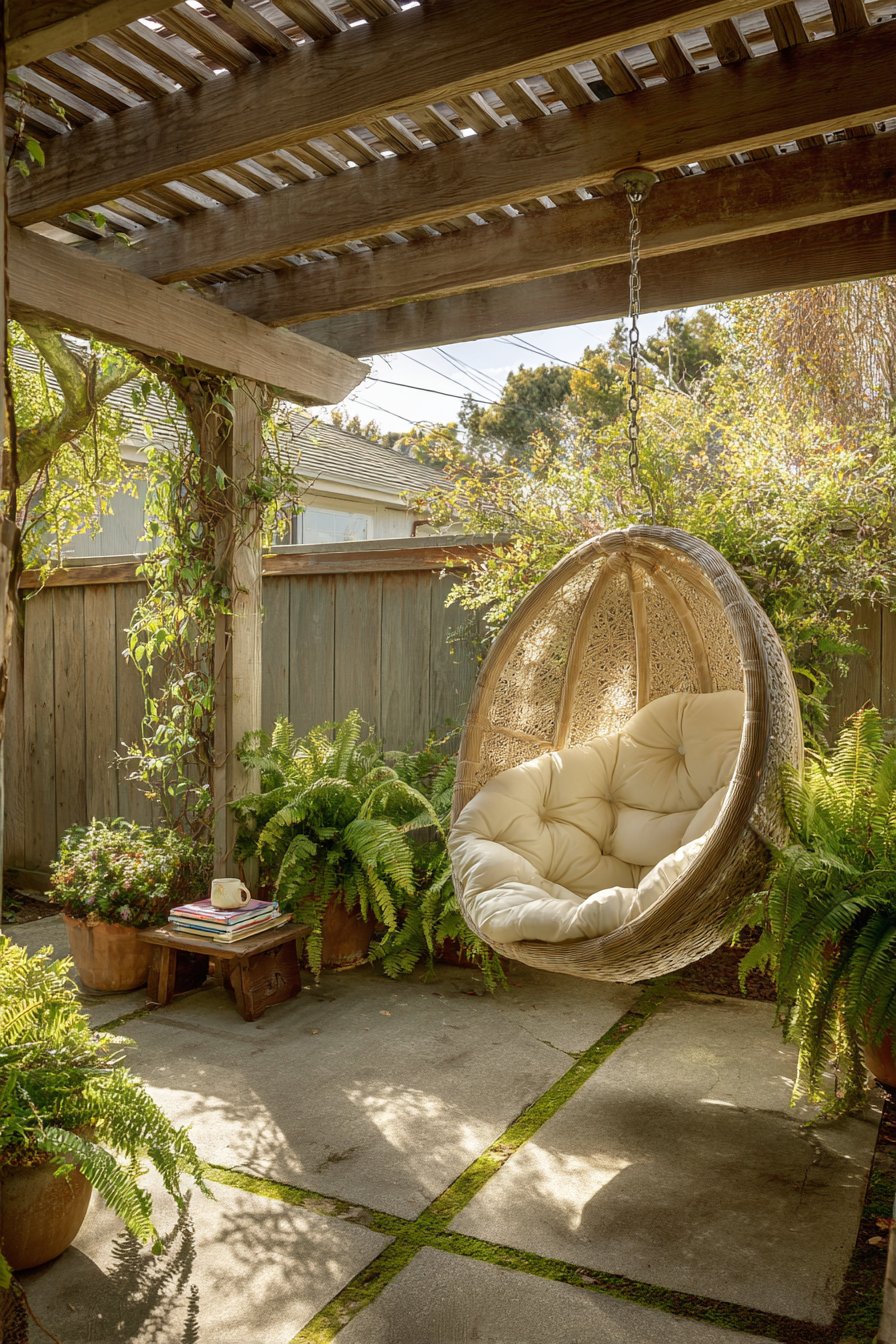 Cozy Hanging Chair Retreat