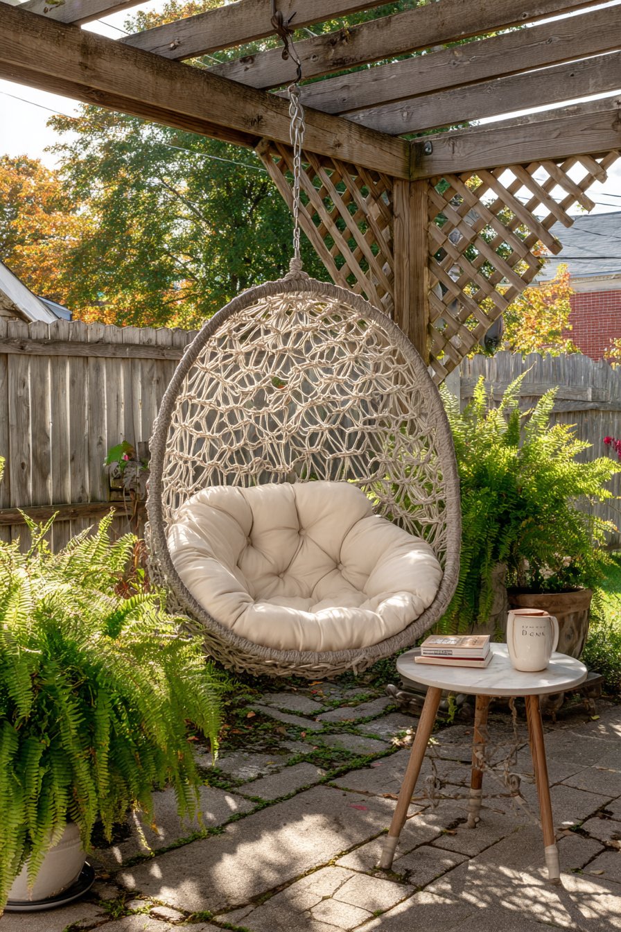 Cozy Hanging Chair Retreat
