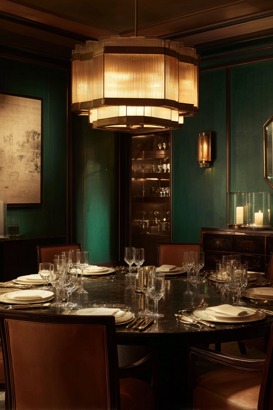 Warm Metallic Accents