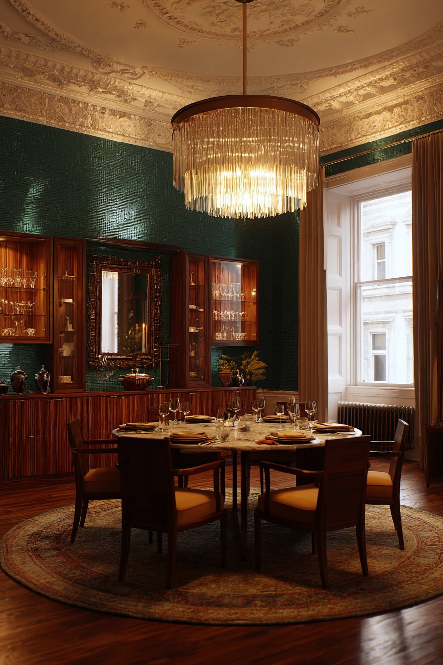 Warm Metallic Accents