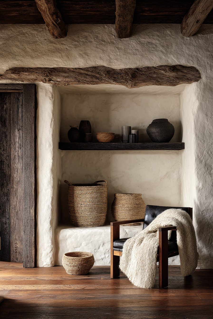 Emphasis on Natural Materials and Textures