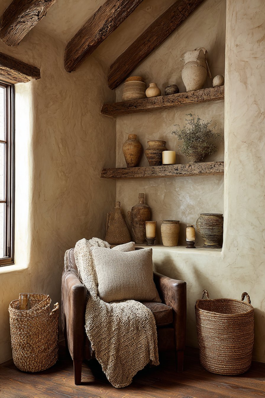 Emphasis on Natural Materials and Textures