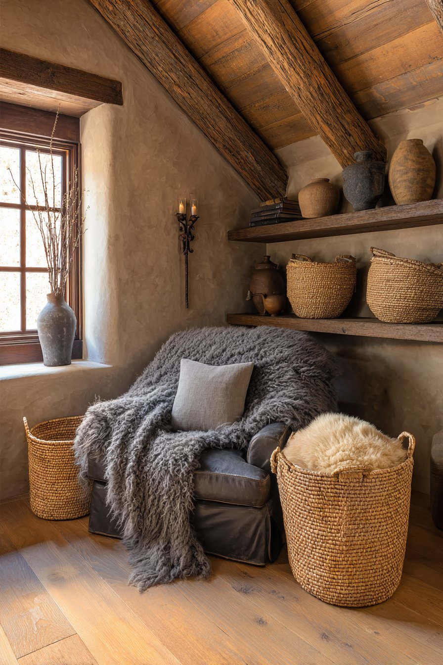 Emphasis on Natural Materials and Textures