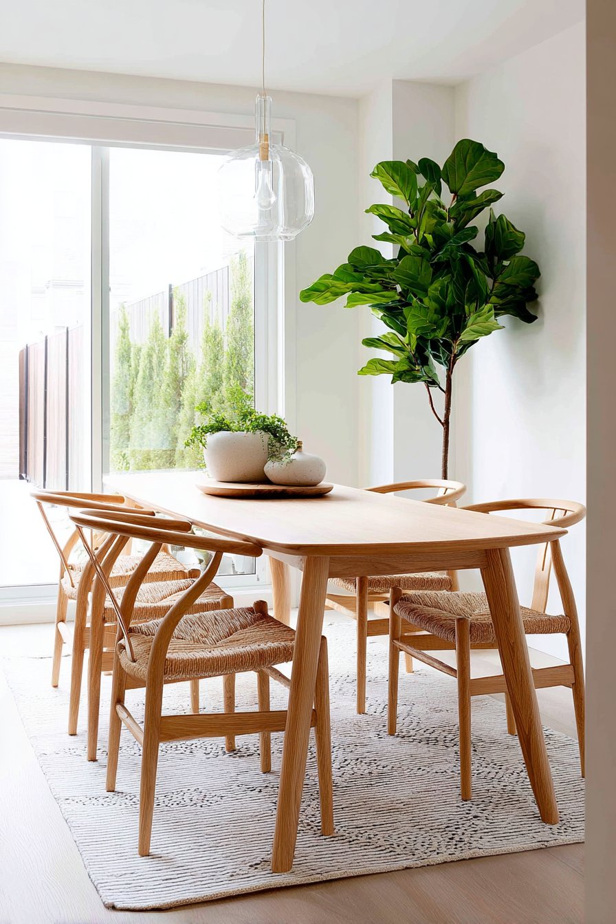 Scandinavian Minimalist White Ash