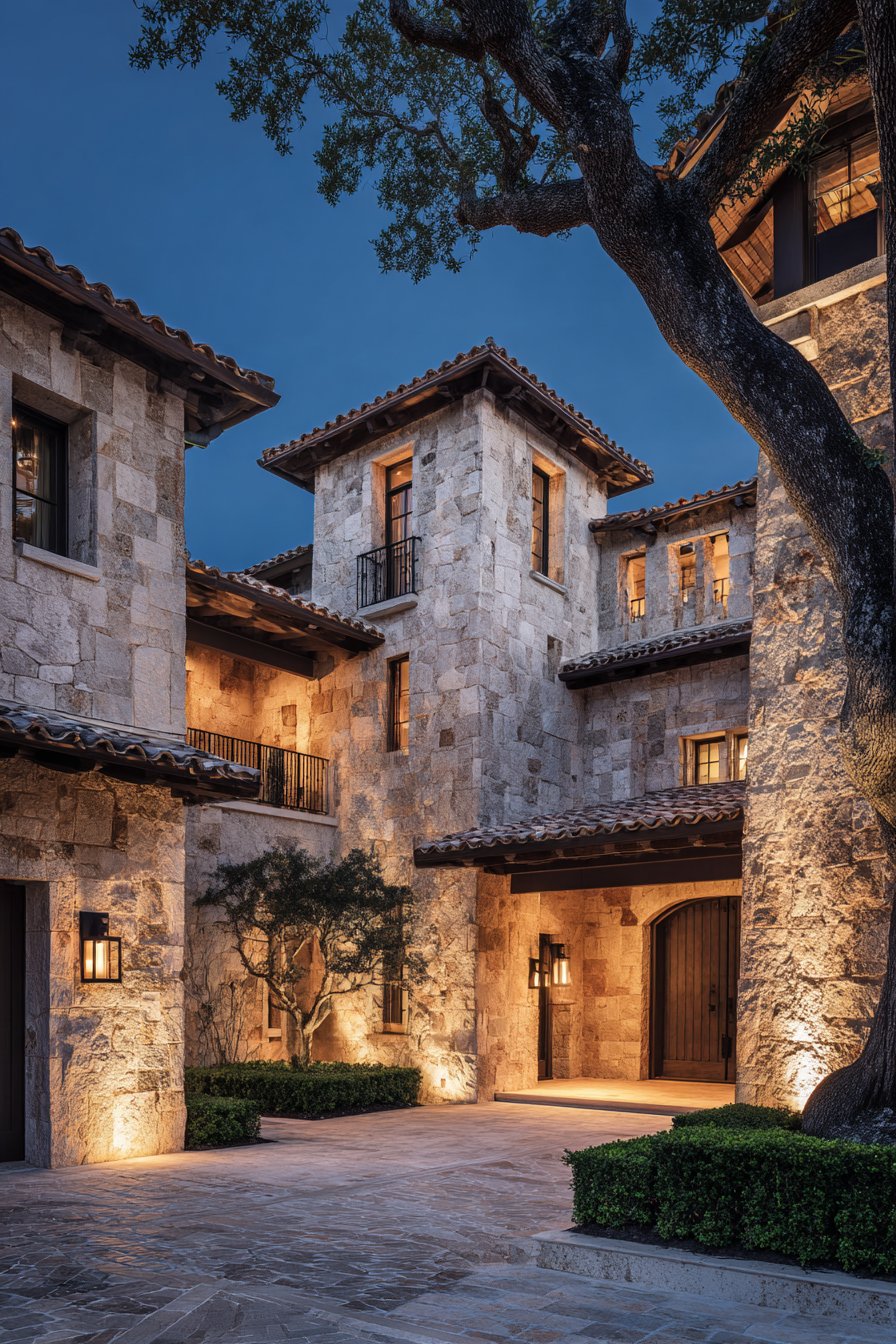 Highlight Architectural Features With Uplighting