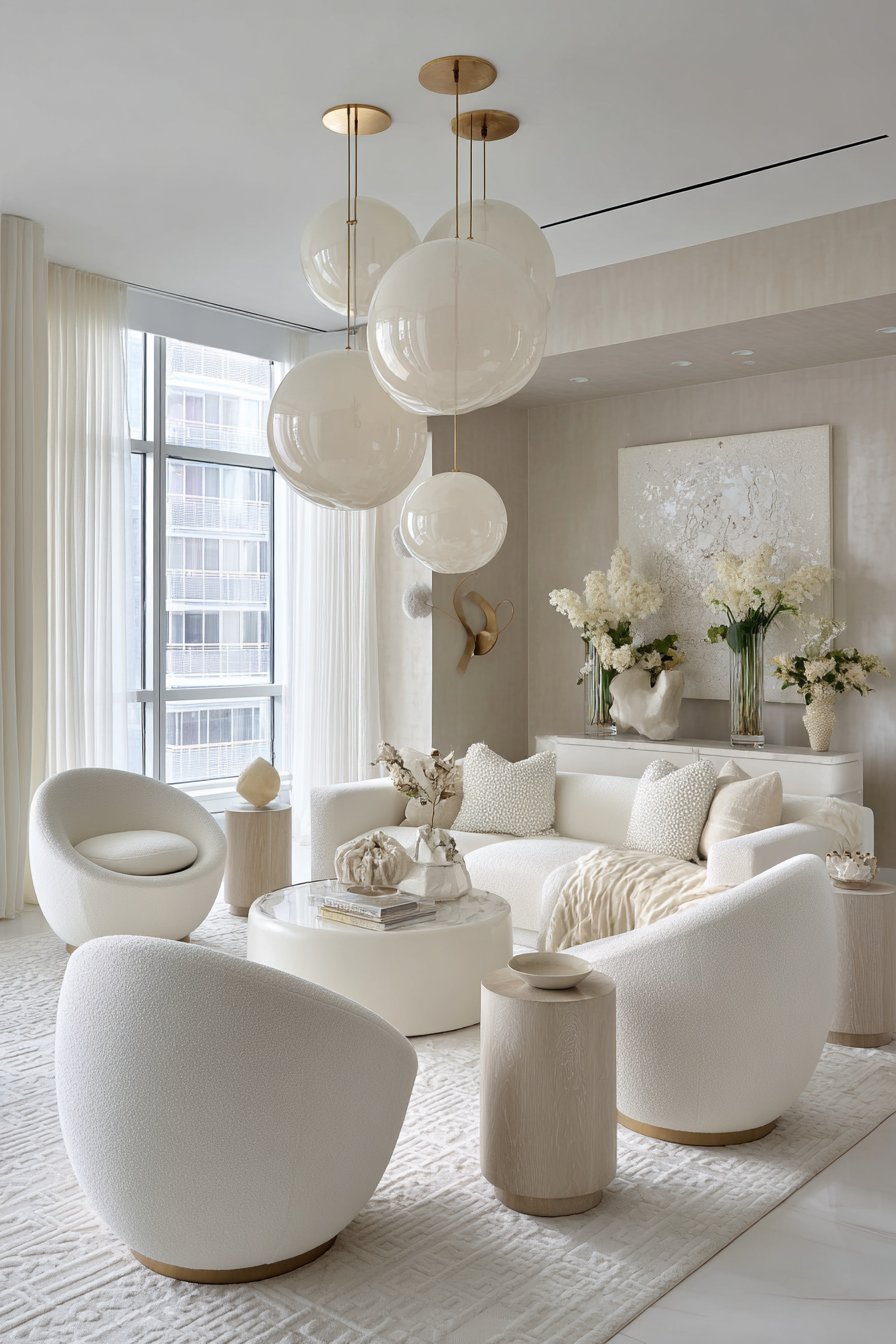 Choose Light-Colored Furniture and Fabrics