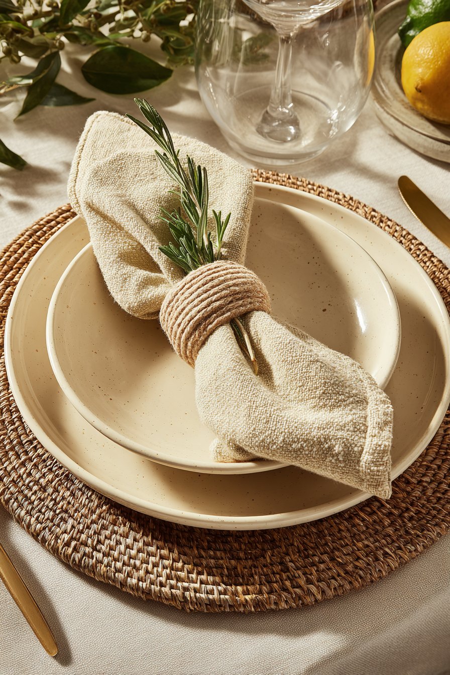 Master the Art of Napkin Presentation