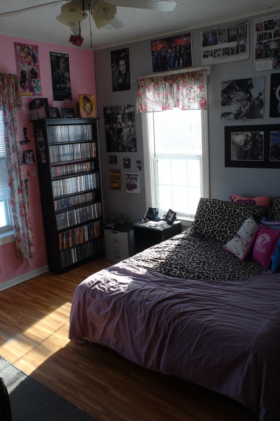 Bold Pattern Mixing with Pop Culture Elements