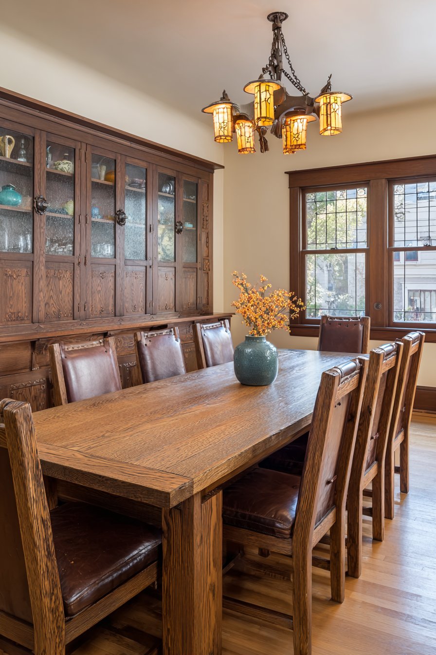 Arts and Crafts Quarter-Sawn Oak