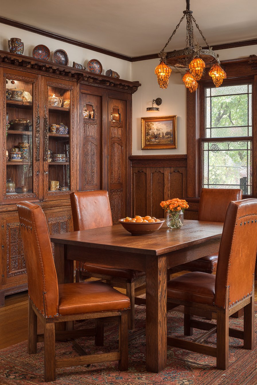 Arts and Crafts Quarter-Sawn Oak