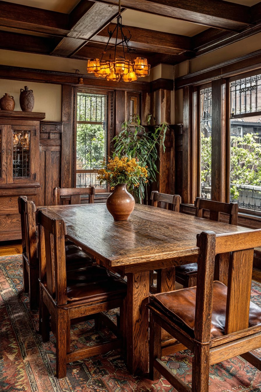 Arts and Crafts Quarter-Sawn Oak