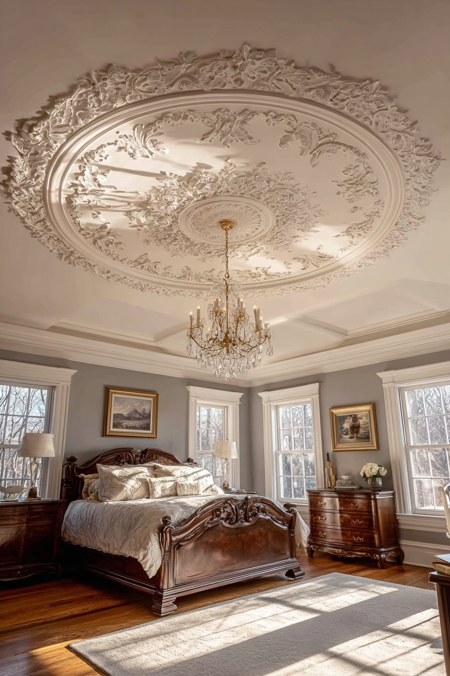 Victorian Plaster Medallion Luxury