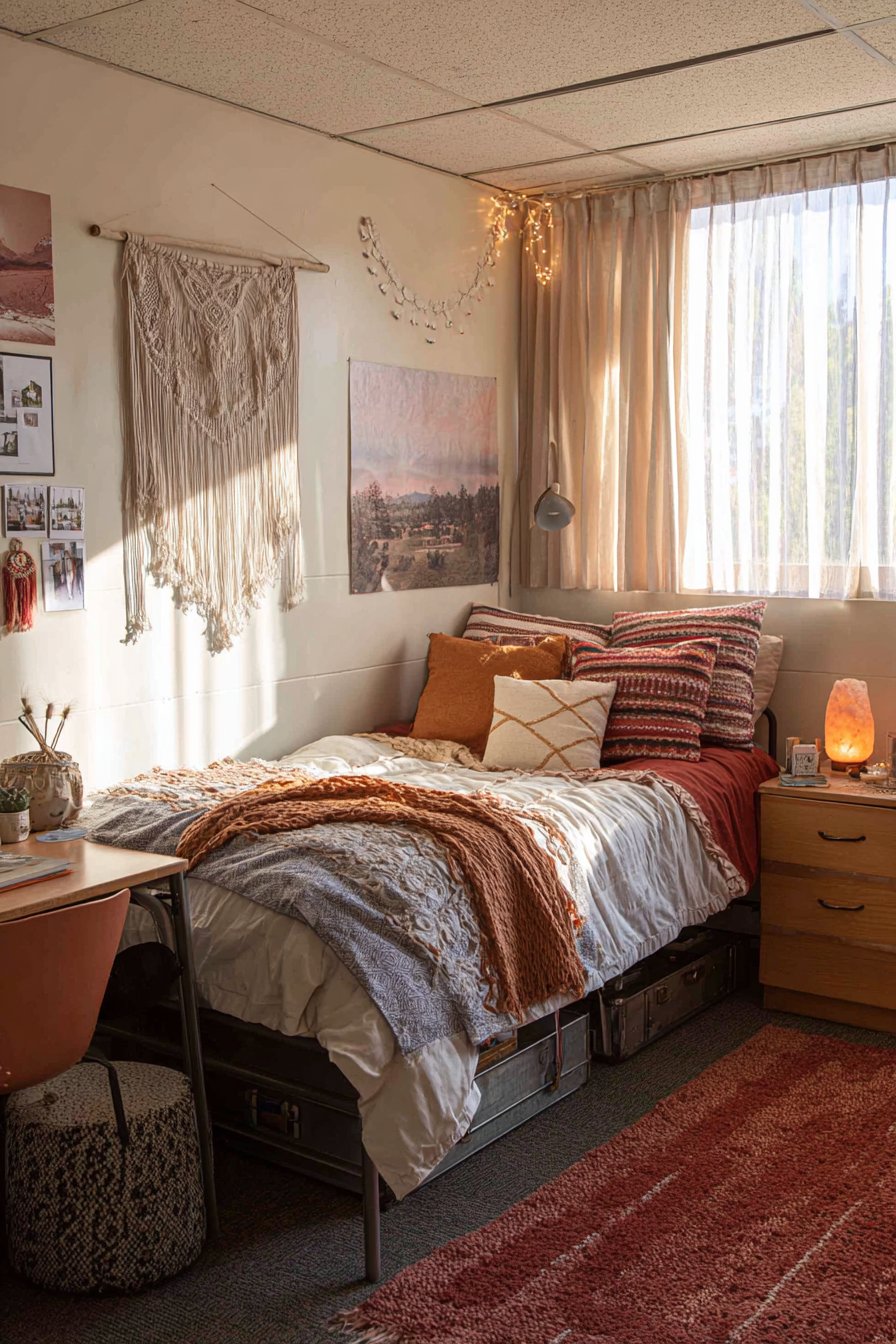 Bohemian Textile Layering Approach