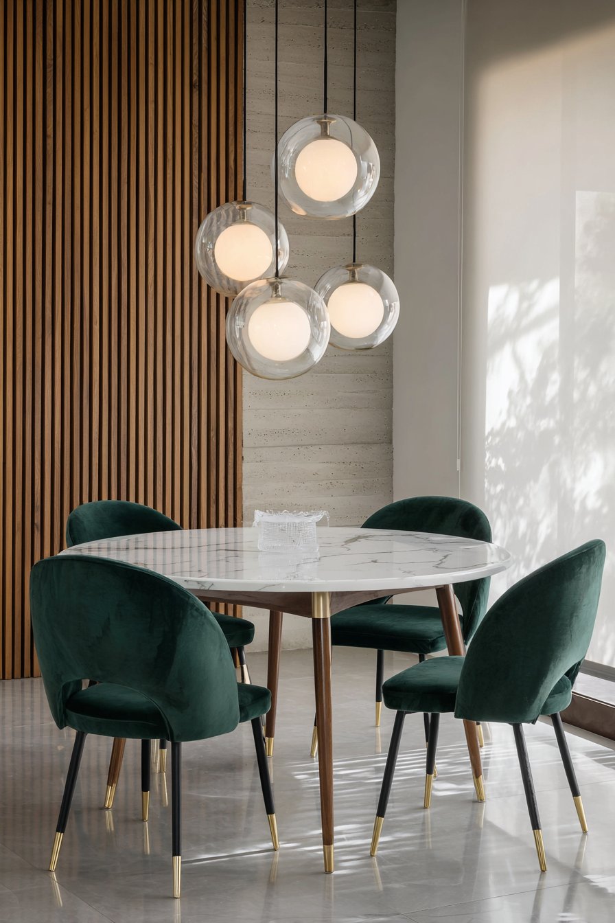 Marble and Emerald Luxury