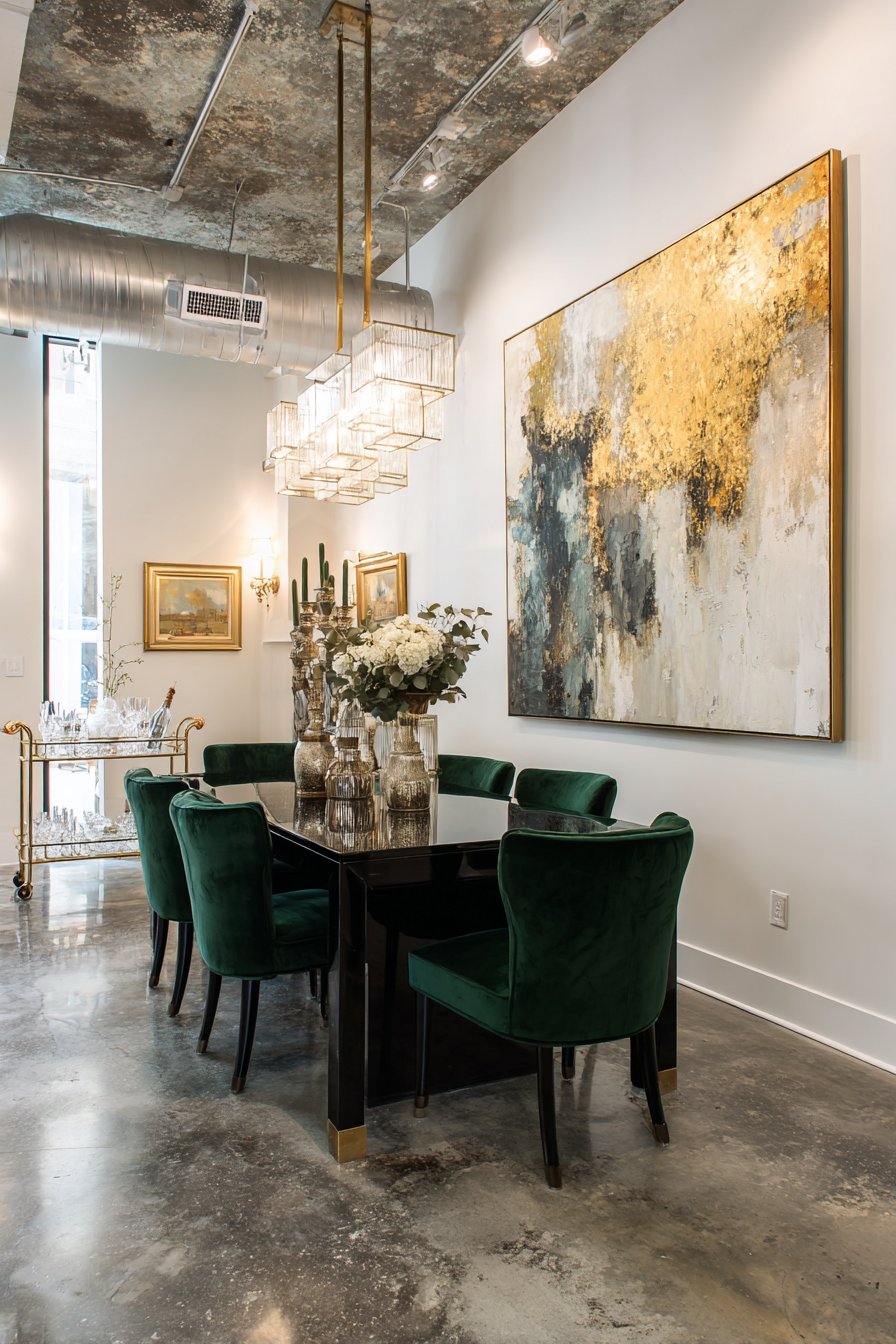 Bold Contemporary with Dramatic Contrasts