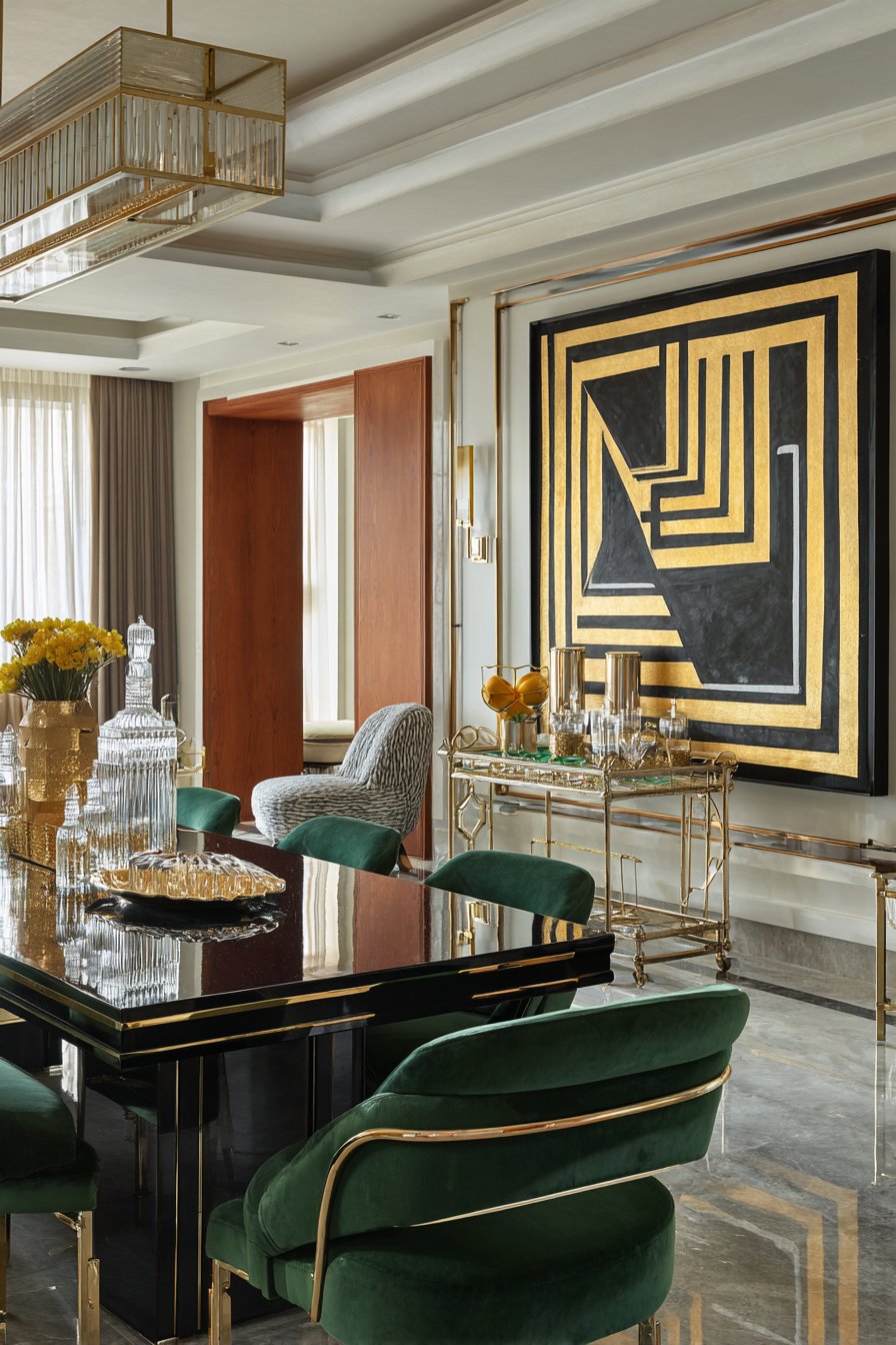 Bold Contemporary with Dramatic Contrasts