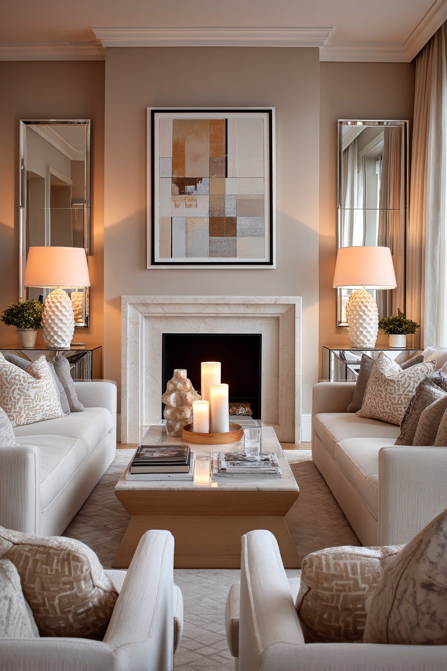 Balance the Room with Symmetrical Elements