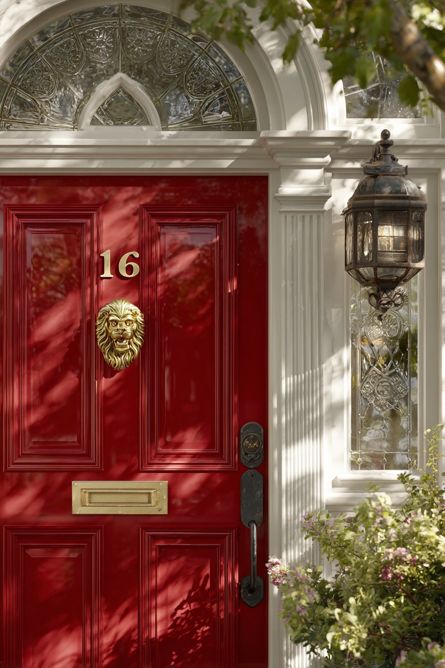 Eye-Catching Door and Hardware