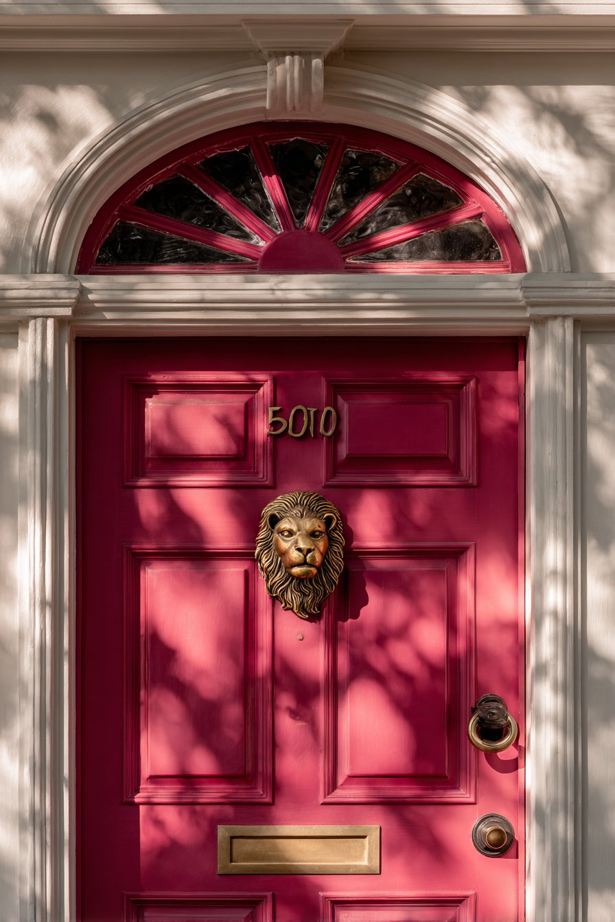 Eye-Catching Door and Hardware