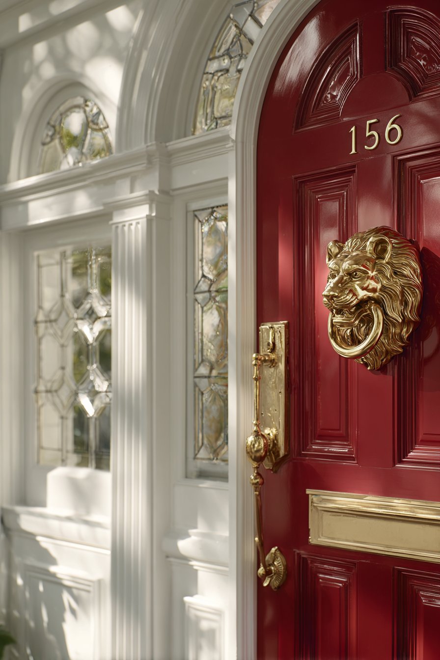 Eye-Catching Door and Hardware