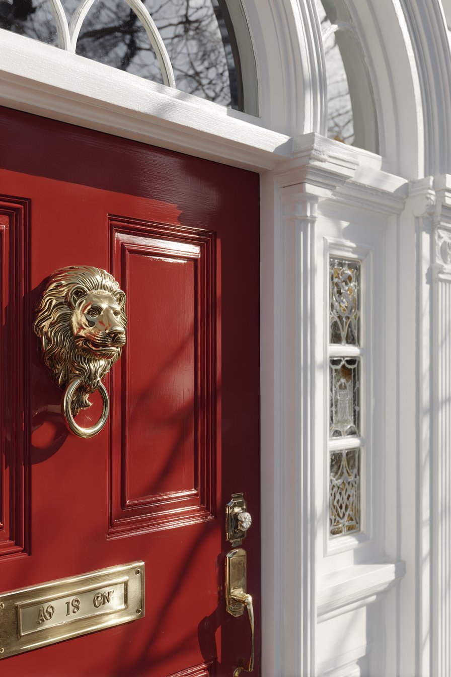 Eye-Catching Door and Hardware
