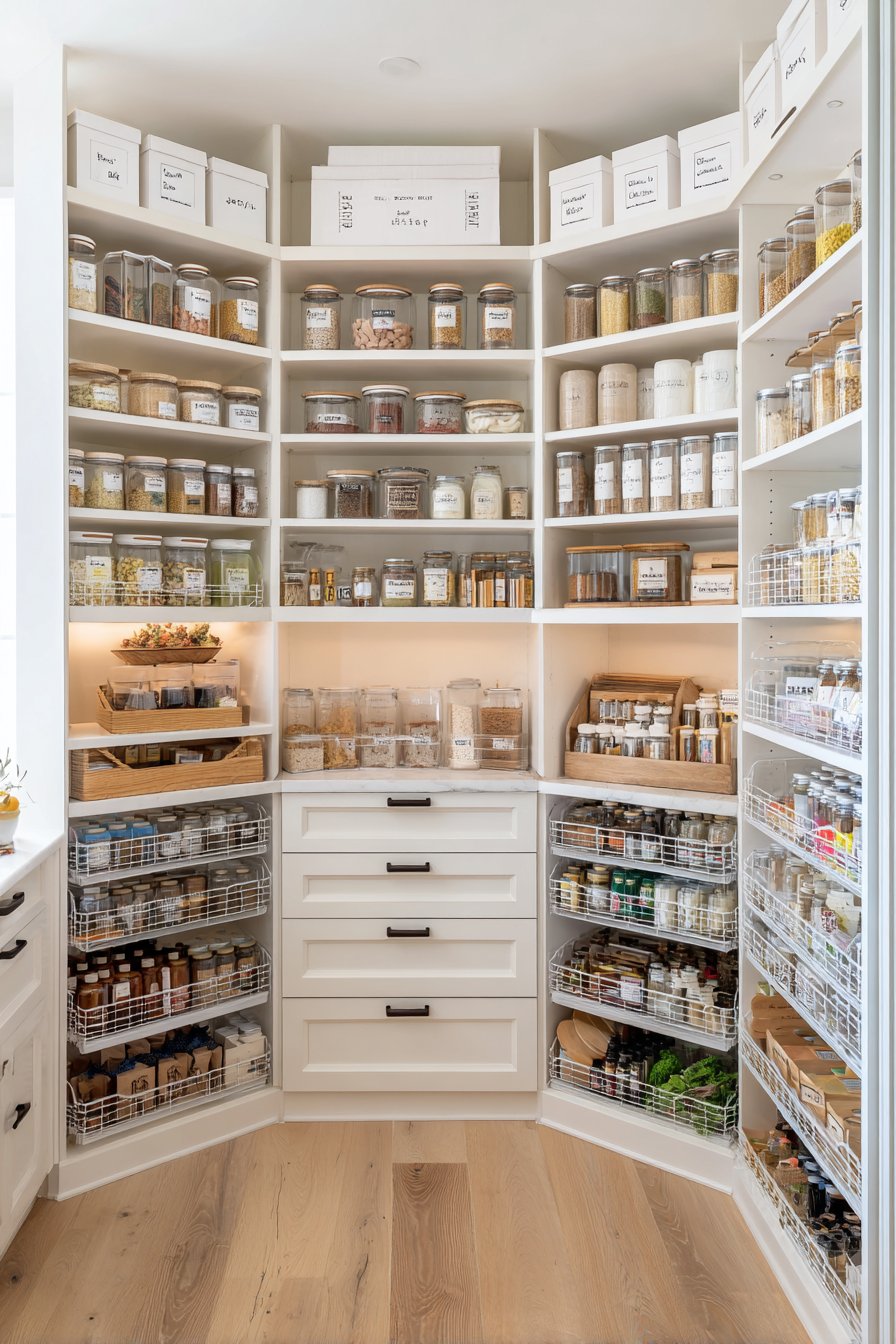 Storage Capacity and Organization Efficiency