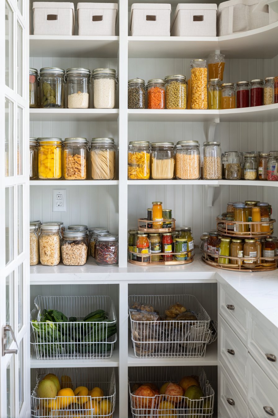 Storage Capacity and Organization Efficiency