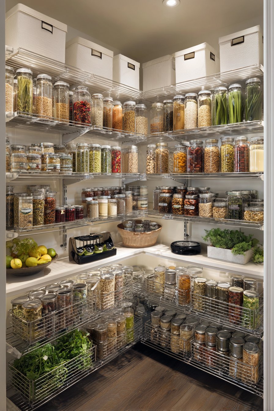 Storage Capacity and Organization Efficiency